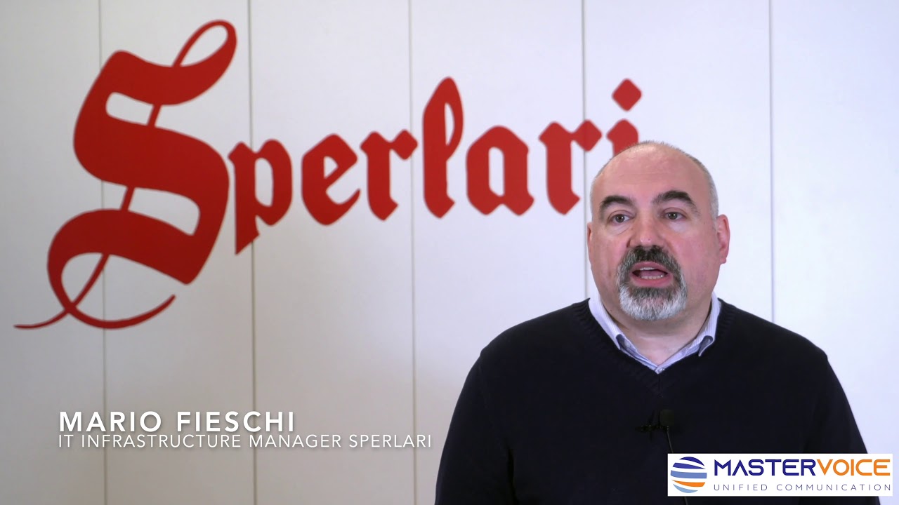 Video testimonianza Sperlari su MasterVoice